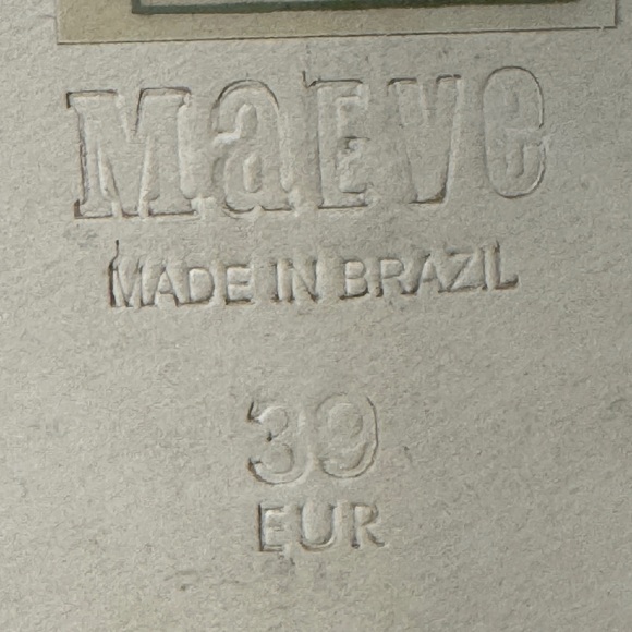 Anthropologie Maeve Tan Buckle Women's Sandals - Picture 5 of 6